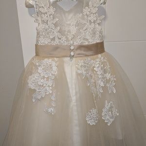Toddler flower girl dress